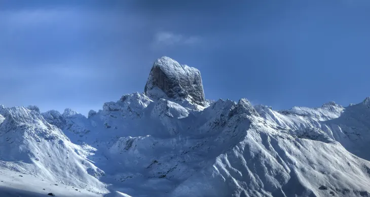 Pierra Menta mountain